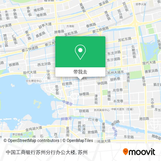 中国工商银行苏州分行办公大楼地图