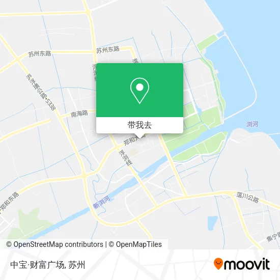 中宝·财富广场地图