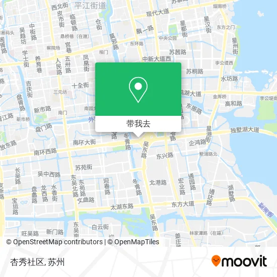 杏秀社区地图
