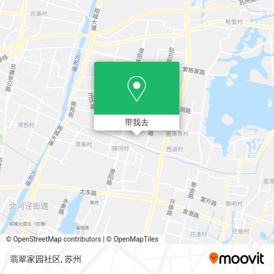 翡翠家园社区地图