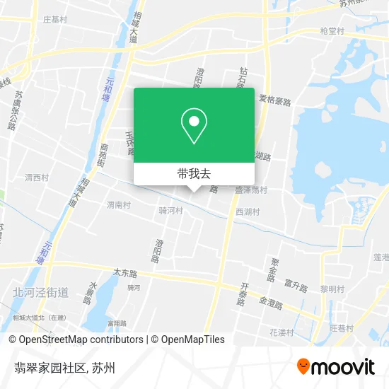 翡翠家园社区地图