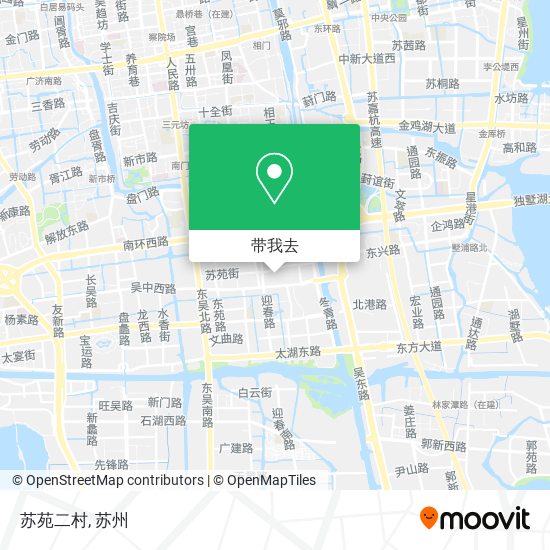 苏苑二村地图