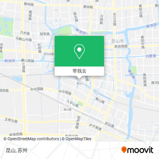 昆山地图