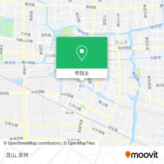 昆山地图
