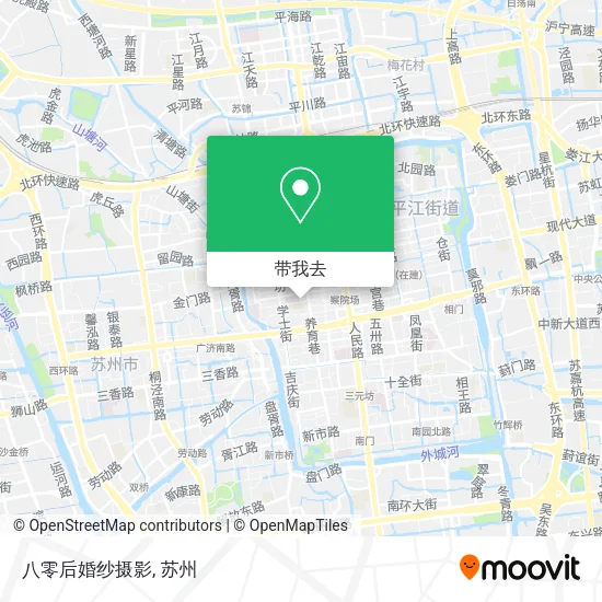 八零后婚纱摄影地图
