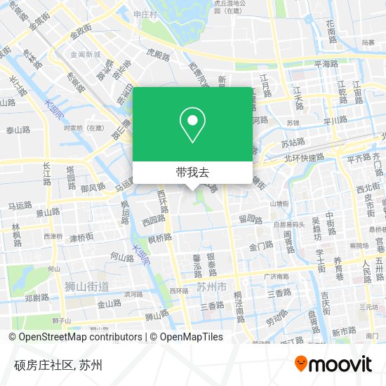 硕房庄社区地图