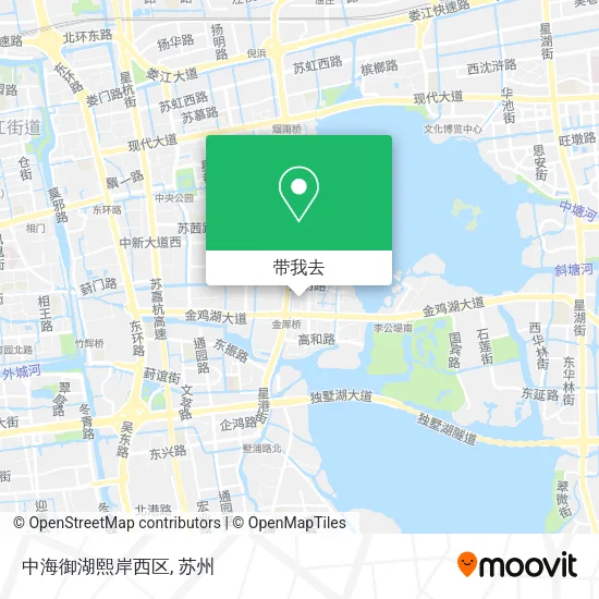 中海御湖熙岸西区地图