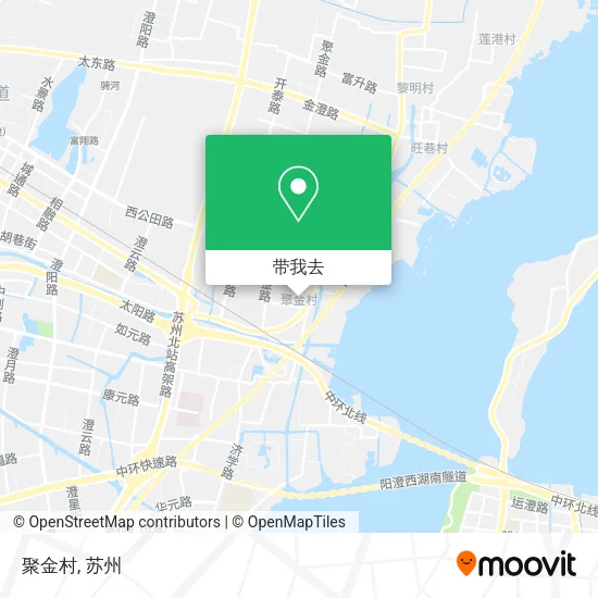 聚金村地图