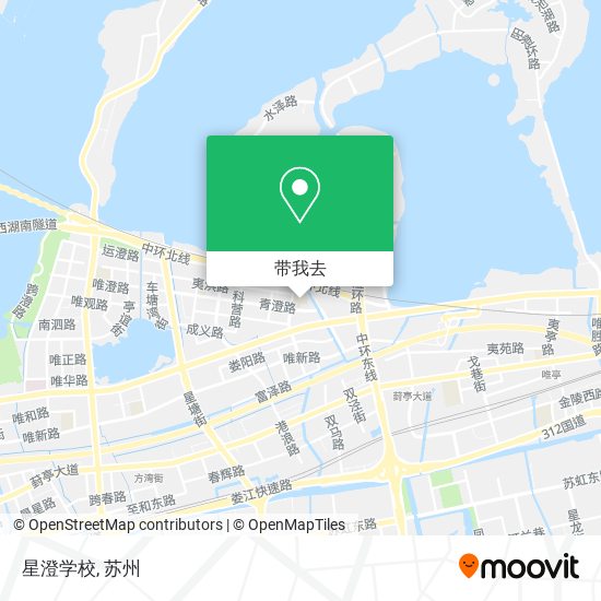 星澄学校地图