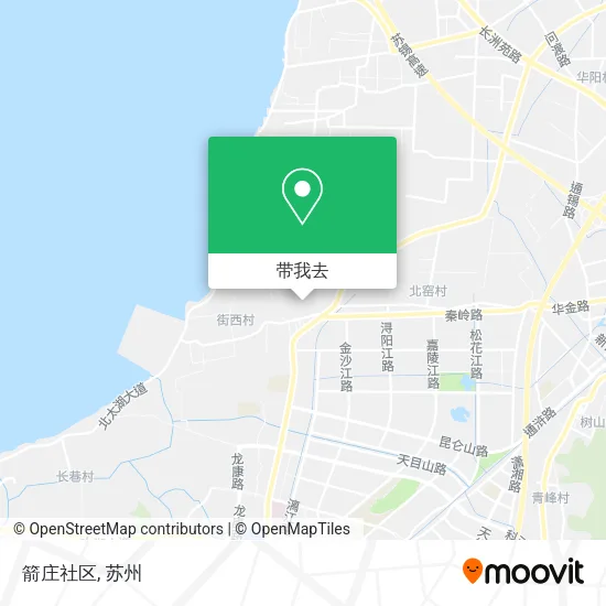 箭庄社区地图