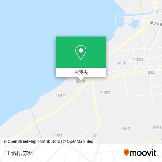 王焰村地图