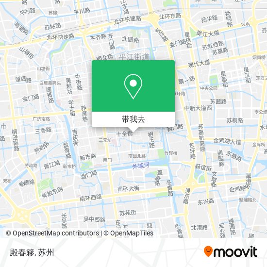 殿春簃地图