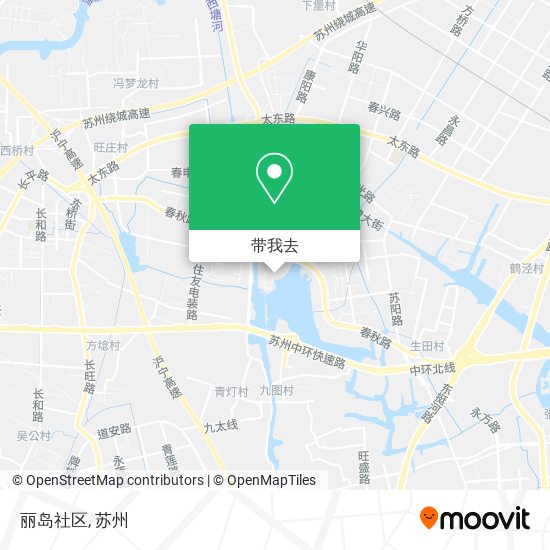 丽岛社区地图