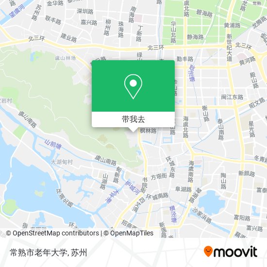 常熟市老年大学地图