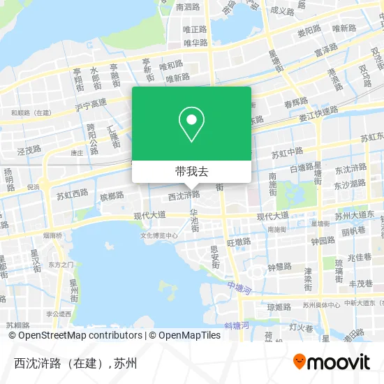 西沈浒路（在建）地图