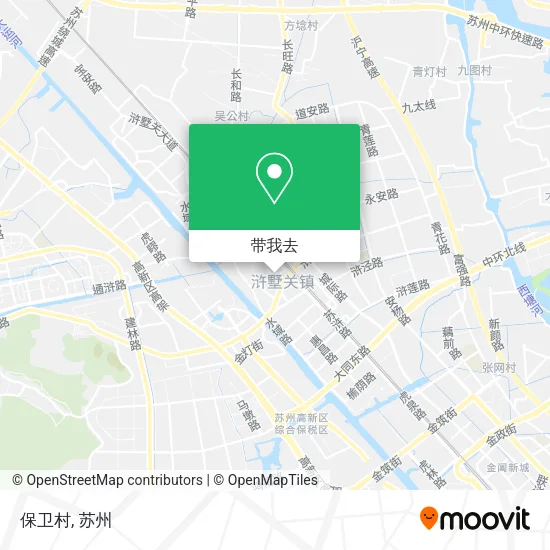 保卫村地图