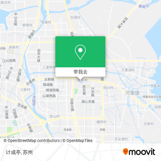 计成亭地图