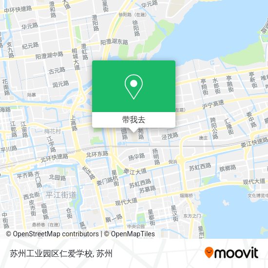 苏州工业园区仁爱学校地图
