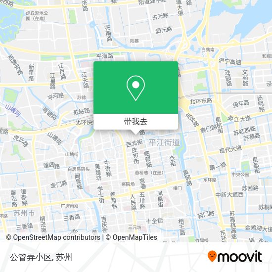 公管弄小区地图