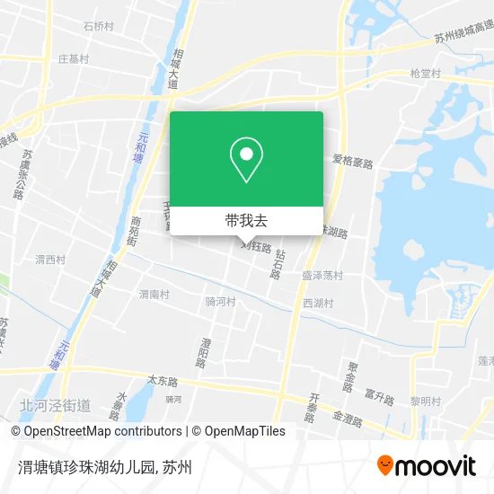 渭塘镇珍珠湖幼儿园地图
