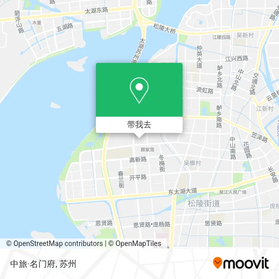 中旅·名门府地图