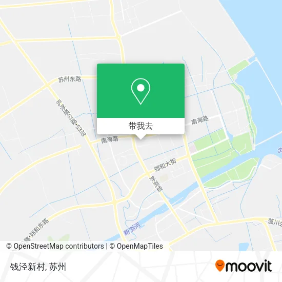 钱泾新村地图
