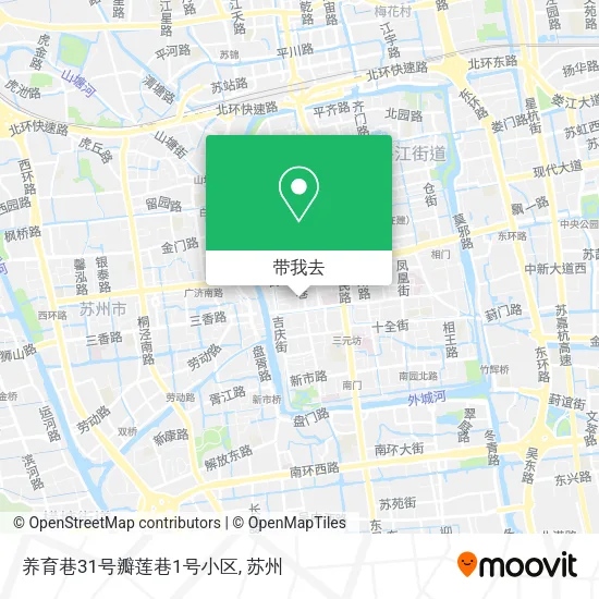 养育巷31号瓣莲巷1号小区地图