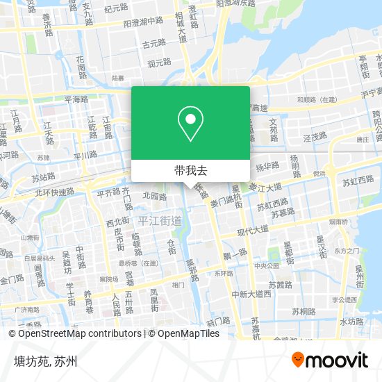 塘坊苑地图