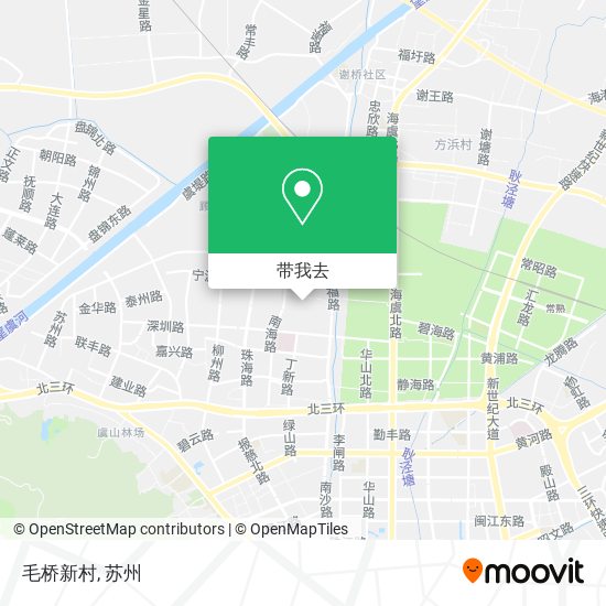 毛桥新村地图