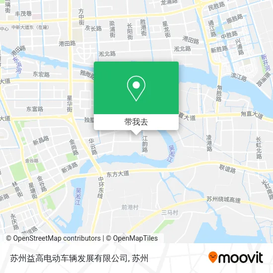 苏州益高电动车辆发展有限公司地图