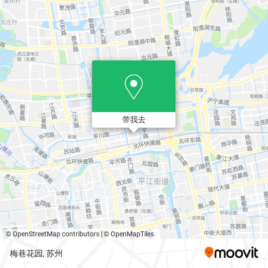 梅巷花园地图