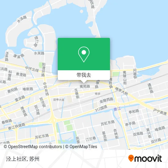 泾上社区地图
