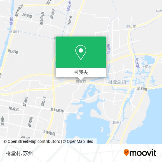 枪堂村地图