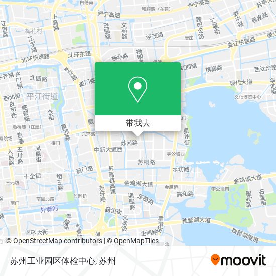 苏州工业园区体检中心地图
