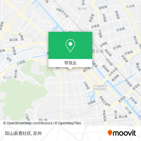 阳山新鹿社区地图