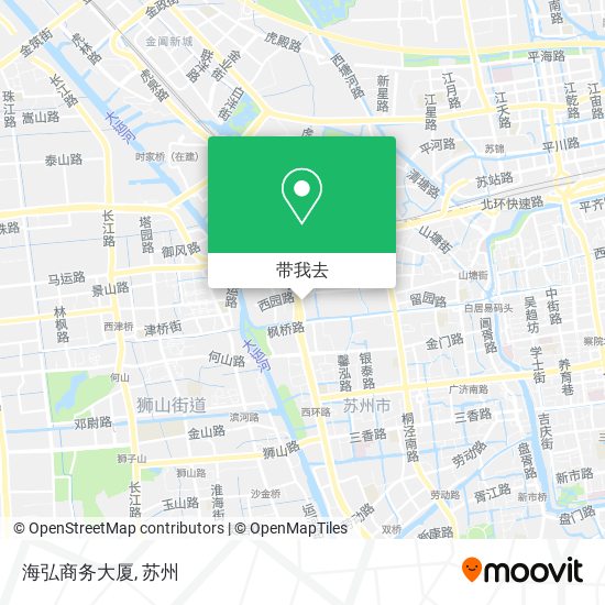 海弘商务大厦地图