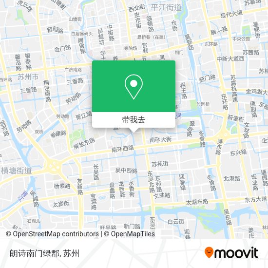 朗诗南门绿郡地图