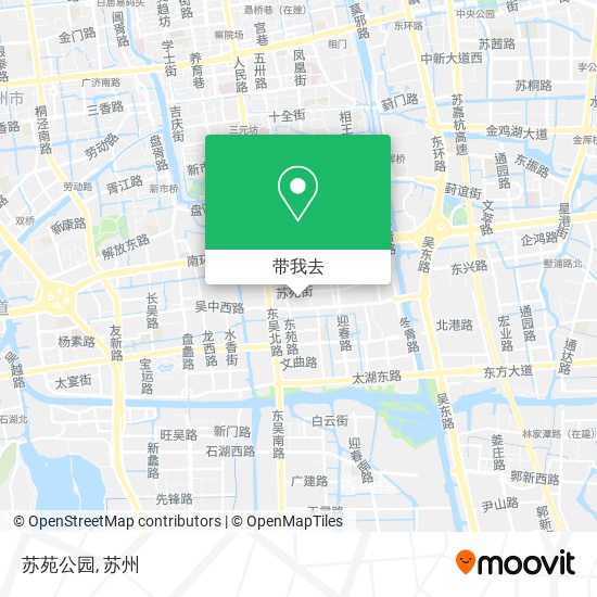 苏苑公园地图