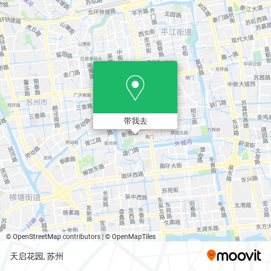 天启花园地图
