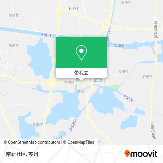 南新社区地图