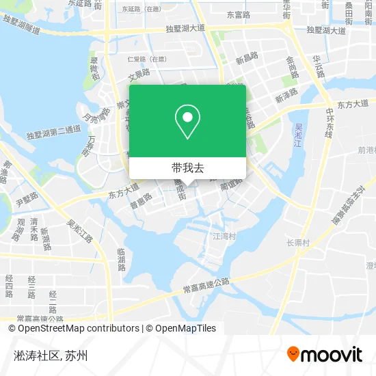 淞涛社区地图
