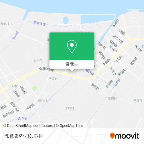 常熟康桥学校地图