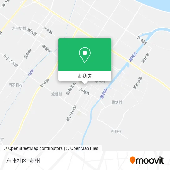 东张社区地图