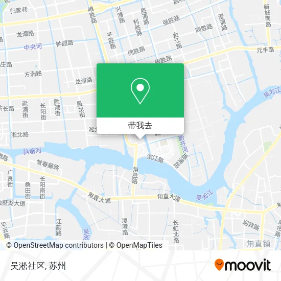 吴淞社区地图