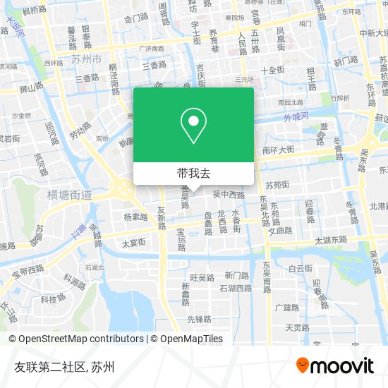 友联第二社区地图