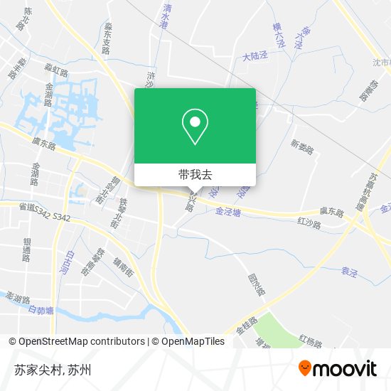 苏家尖村地图
