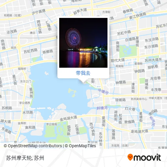 苏州摩天轮地图