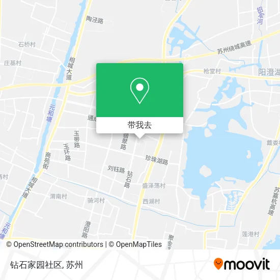 钻石家园社区地图