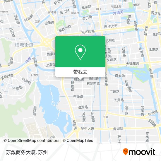 苏蠡商务大厦地图