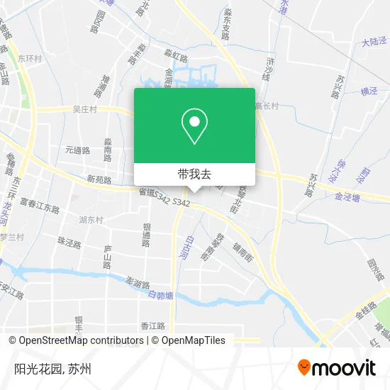 阳光花园地图